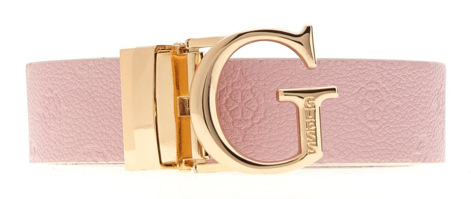 GUESS Ella Logo Adjustable And Reversible Pant Belt W85 Stone Logo / Rose Logo - kürzbar GUESS Ella Logo Adjustable And Reversible Pant Belt W85 Stone Logo / Rose Logo - kürzbar
