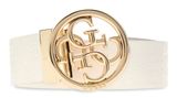 GUESS Stacey Adjustable & Reversible Belt H35 W85 Cream White / Light Beige - kürzbar GUESS Stacey Adjustable & Reversible Belt H35 W85 Cream White / Light Beige - kürzbar