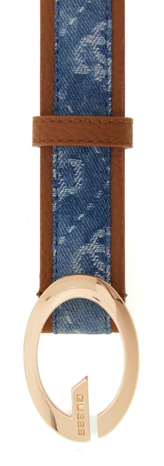 GUESS Camden Pant Belt H30 W85 Denim Logo GUESS Camden Pant Belt H30 W85 Denim Logo