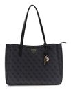 GUESS Noelle II Tech Tote Coal Logo GUESS Noelle II Tech Tote Coal Logo