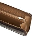 GUESS Diana SLG Zip Around Wallet L Chocolate Logo
