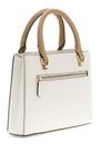 GUESS Noelle II Multi Compartment Satchel S Cream White / Beige