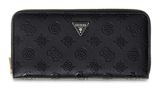 GUESS Diana SLG Zip Around Wallet L Black Logo