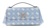 GUESS Emelie Logo Flap Crossbody Light Blue Logo GUESS Emelie Logo Flap Crossbody Light Blue Logo