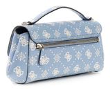 GUESS Emelie Logo Flap Crossbody Light Blue Logo GUESS Emelie Logo Flap Crossbody Light Blue Logo