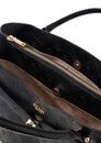 GUESS Ella Logo Girlfriend Satchel L Black Logo GUESS Ella Logo Girlfriend Satchel L Black Logo
