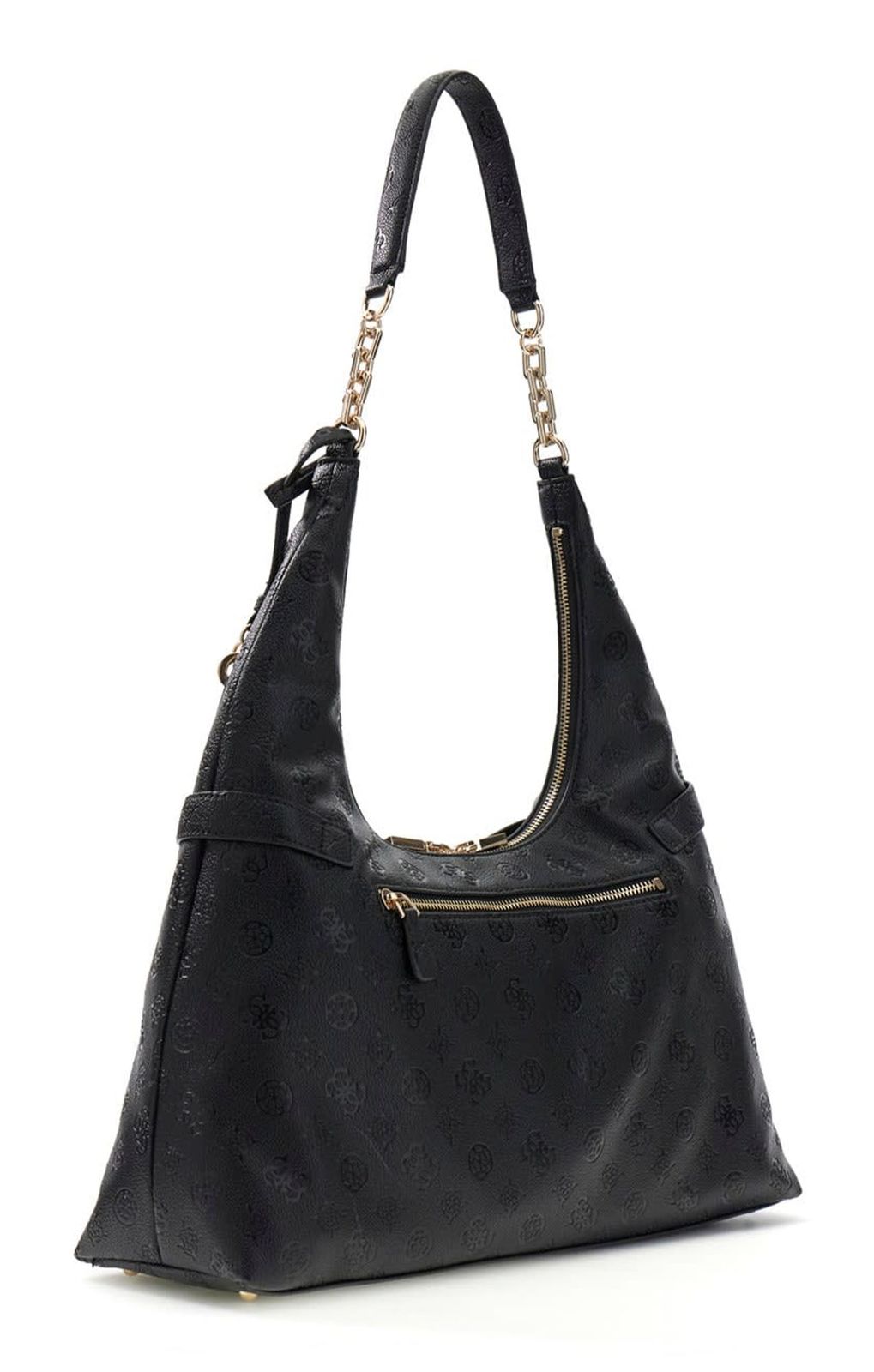 GUESS Ella Logo Hobo Black Logo GUESS Ella Logo Hobo Black Logo