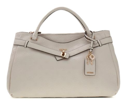 GUESS Ella Logo Girlfriend Satchel L Stone Logo