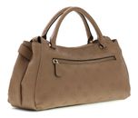 GUESS Ella Logo Girlfriend Satchel Beige Logo GUESS Ella Logo Girlfriend Satchel Beige Logo