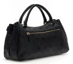 GUESS Ella Logo Girlfriend Satchel Black Logo GUESS Ella Logo Girlfriend Satchel Black Logo