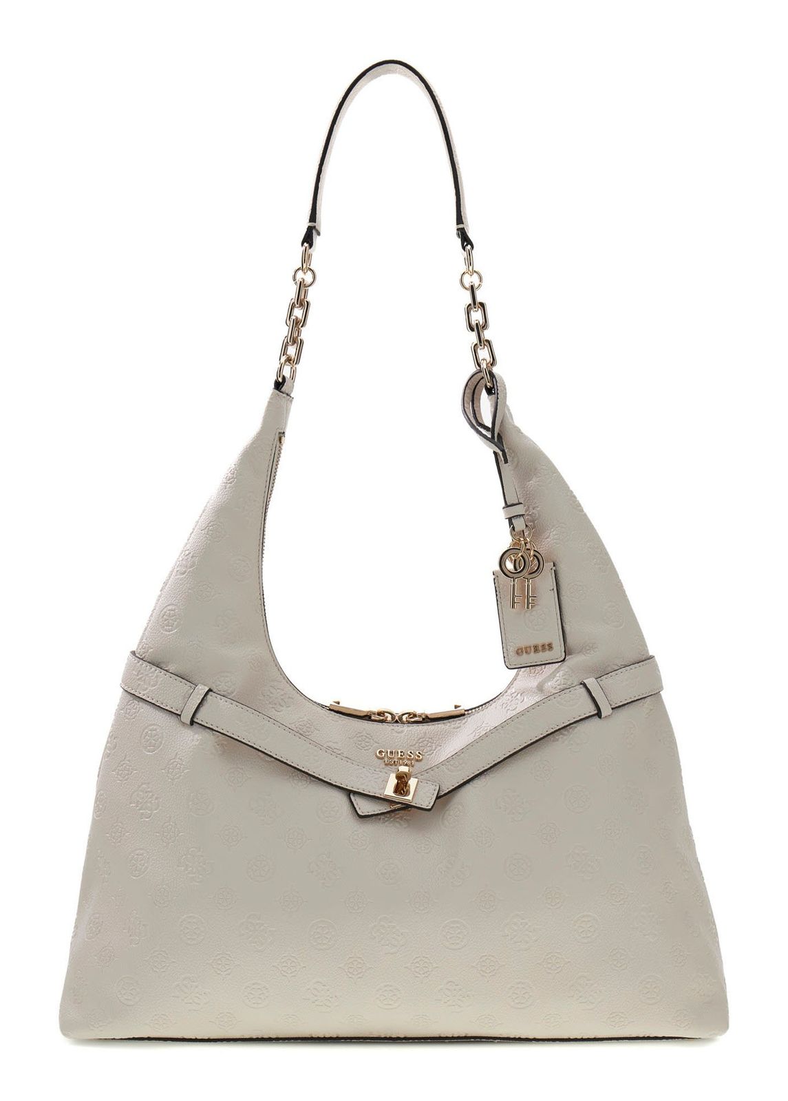 GUESS Ella Logo Hobo Stone Logo
