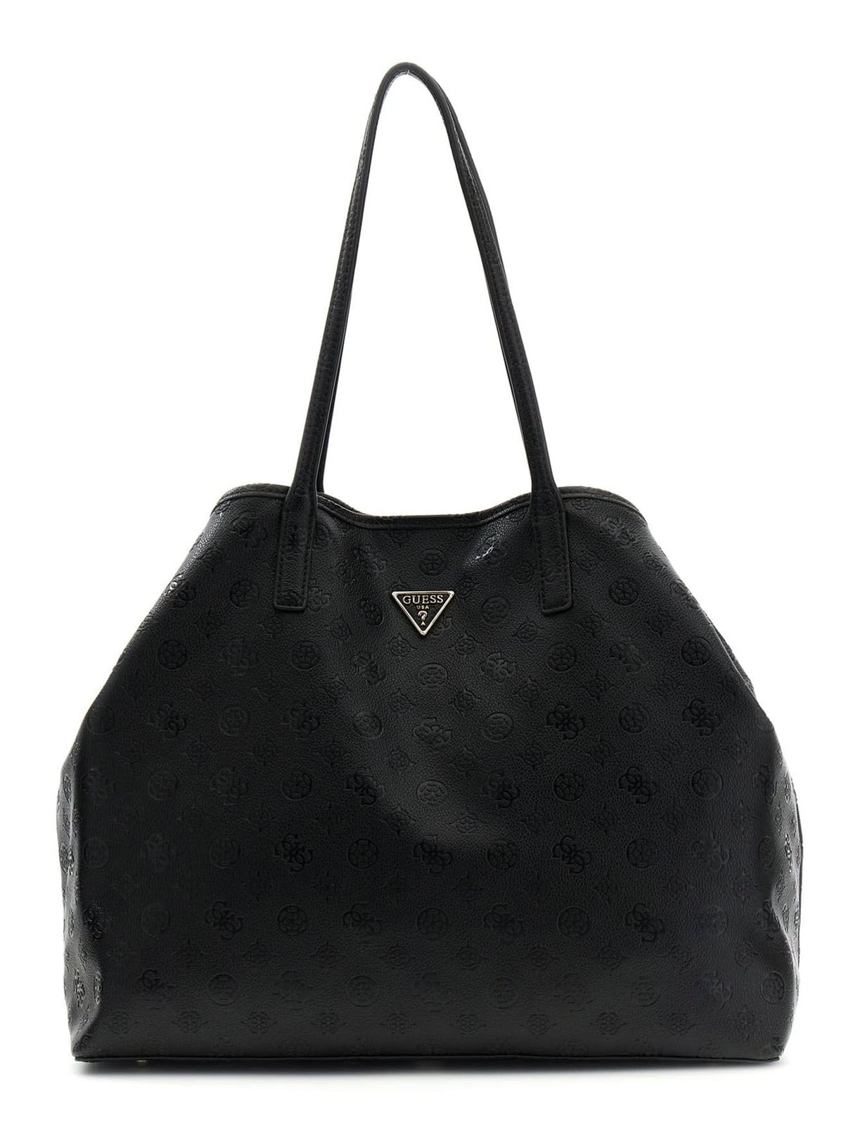 GUESS Victtoria 2 in 1 Tote L Black Logo GUESS Victtoria 2 in 1 Tote L Black Logo
