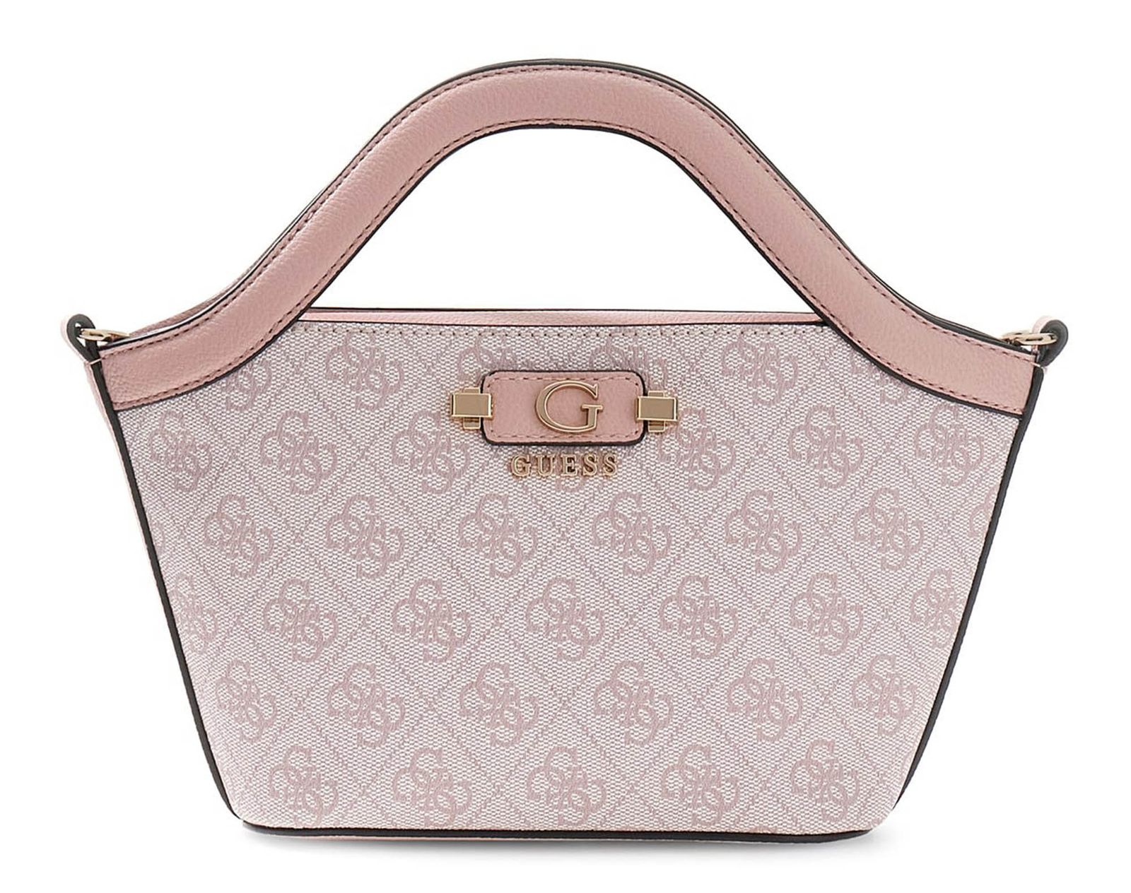 GUESS Lindsey Mini Tote Orchid Logo GUESS Lindsey Mini Tote Orchid Logo