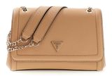 GUESS Noelle II Convertible Xbody Flap Bag Beige GUESS Noelle II Convertible Xbody Flap Bag Beige