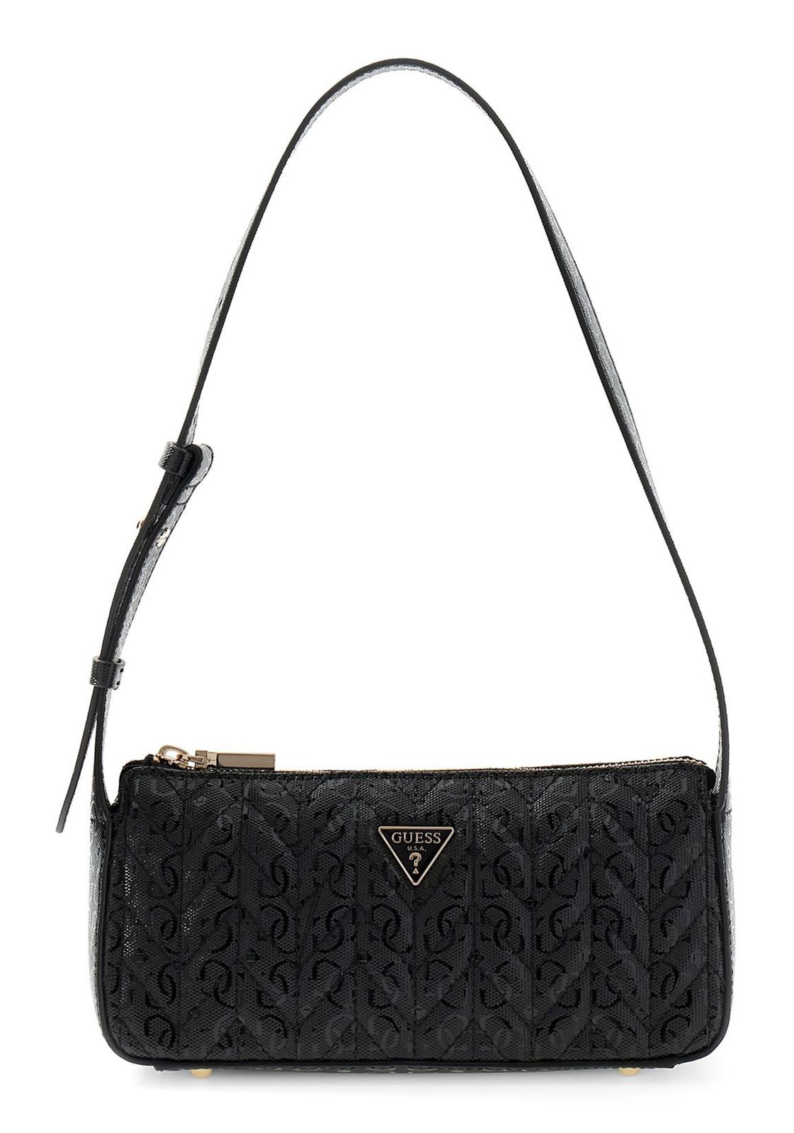 GUESS Stacey Mini Shoulder Bag Black
