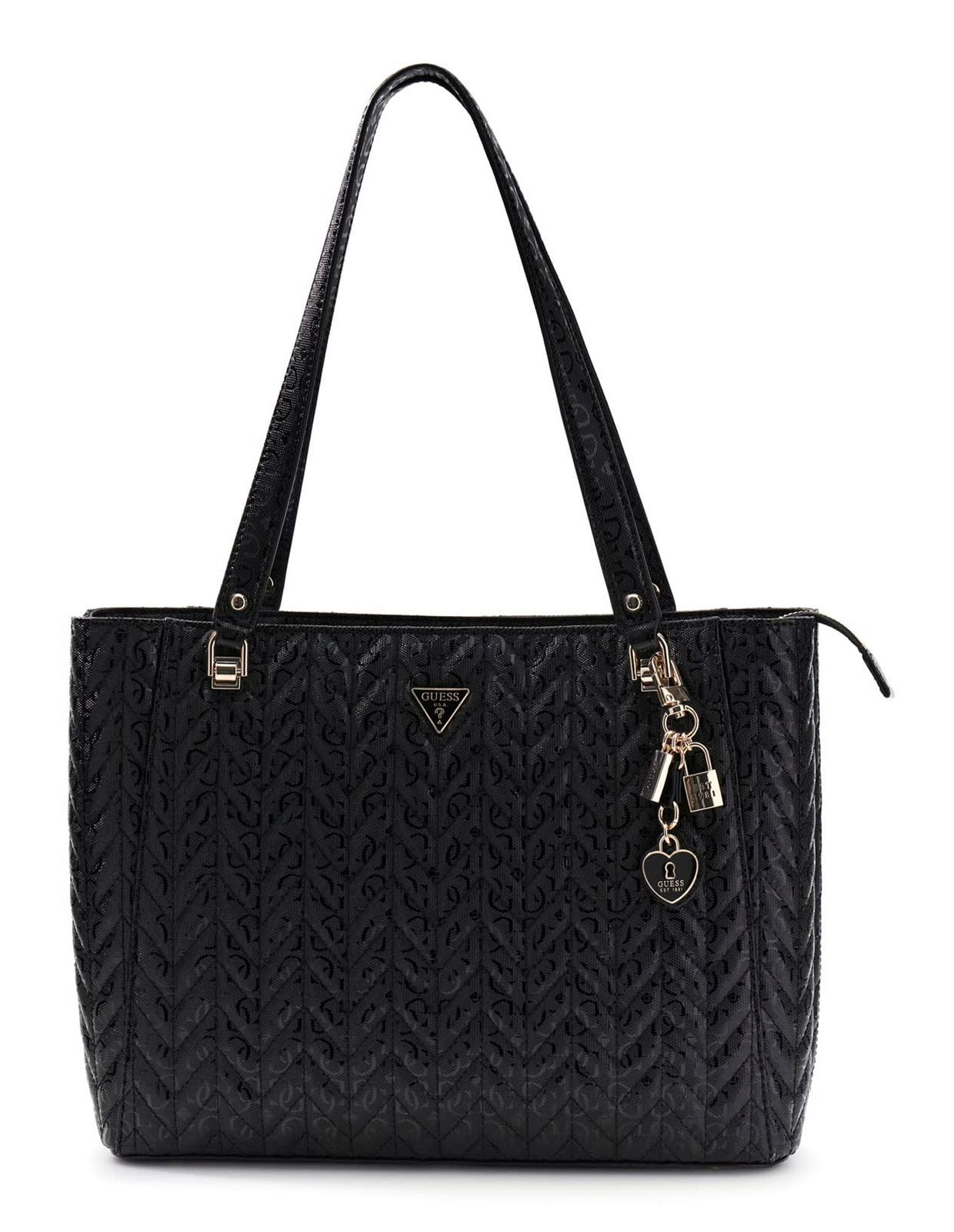GUESS Stacey Noel Tote Black