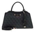 GUESS Lindsey Girlfriend Satchel Coal Logo