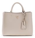 GUESS Meridian II Girlfriend Satchel Light Taupe GUESS Meridian II Girlfriend Satchel Light Taupe