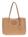 GUESS Isola Multi Compartment Tote Beige GUESS Isola Multi Compartment Tote Beige