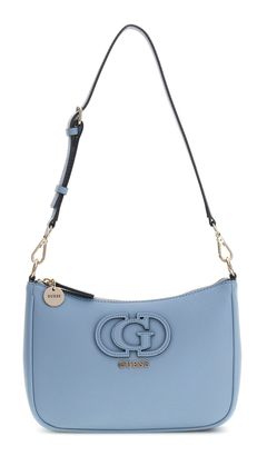 GUESS Isola Shoulder Bag Light Blue GUESS Isola Shoulder Bag Light Blue