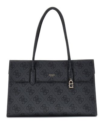 GUESS Kiera Tote Coal Logo