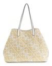 GUESS Kirsten 2 in 1 Tote L Natural / Cream White