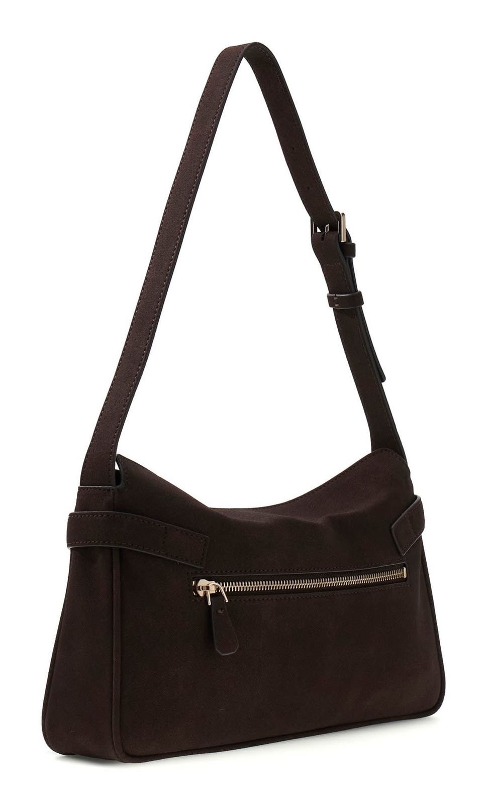 GUESS Ella Shoulder Bag Espresso GUESS Ella Shoulder Bag Espresso