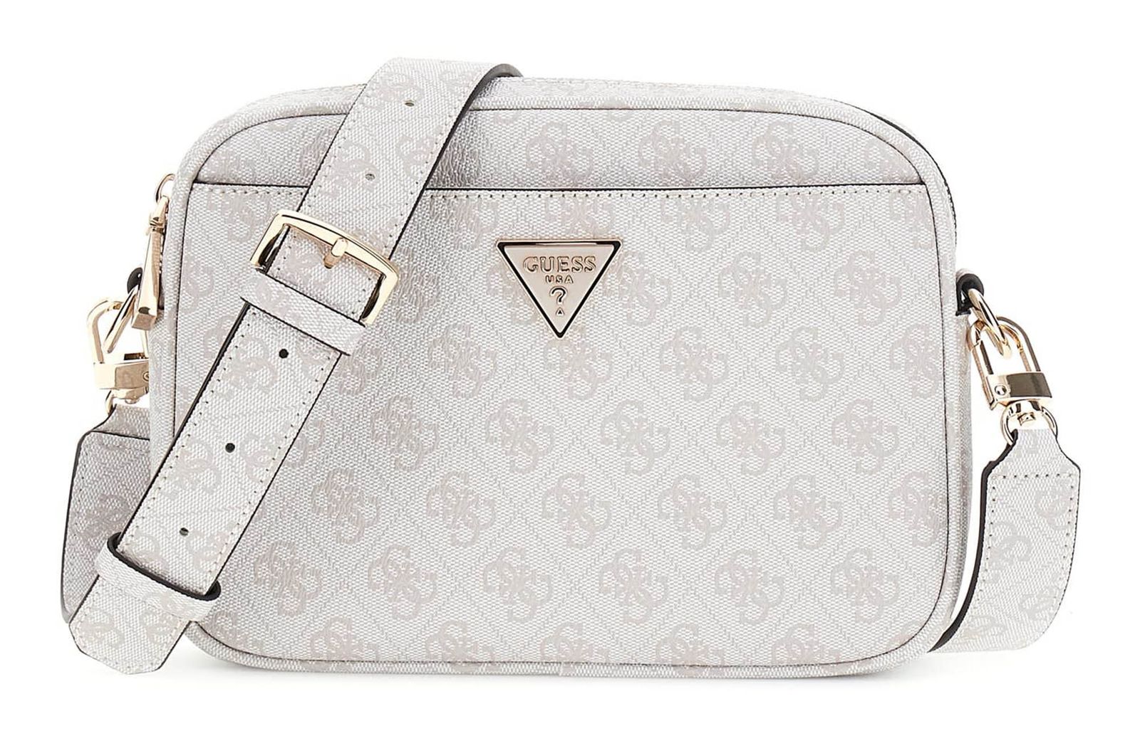 GUESS Meridian II Camera Bag S Bone Logo