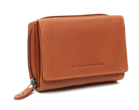 The Chesterfield Brand Zelan Ladies Wallet Cognac