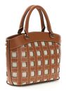 GUESS Frankie Girlfriend Satchel Caramel