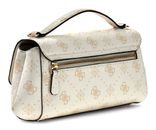 GUESS Emelie Logo Flap Crossbody White Logo