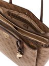 GUESS Noelle II Tech Tote Latte Logo / Brown