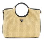 GUESS Kirsten Mini Satchel Natural / Black GUESS Kirsten Mini Satchel Natural / Black