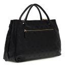 GUESS Ella Logo Girlfriend Satchel L Black Logo