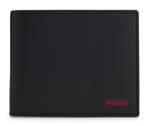 HUGO Tibby Trifold Wallet Black