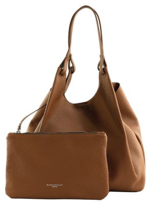 GIANNI CHIARINI Dua Shopping Bag Noce