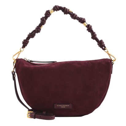 GIANNI CHIARINI Cleo Shoulder Bag Amarone GIANNI CHIARINI Cleo Shoulder Bag Amarone