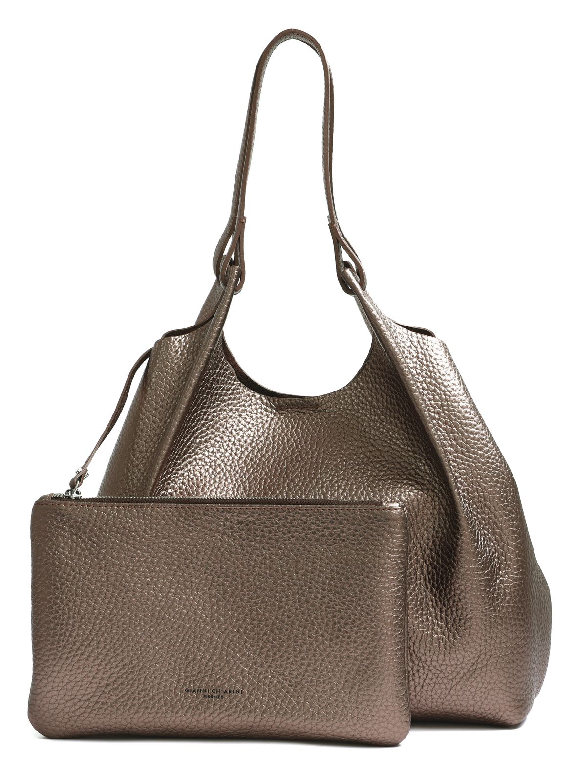 GIANNI CHIARINI Dua Shopping Bag Moon