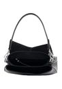 GIANNI CHIARINI Helena Round Crossbody Bag Nero