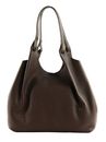 GIANNI CHIARINI Dua Shopping Bag Espresso GIANNI CHIARINI Dua Shopping Bag Espresso