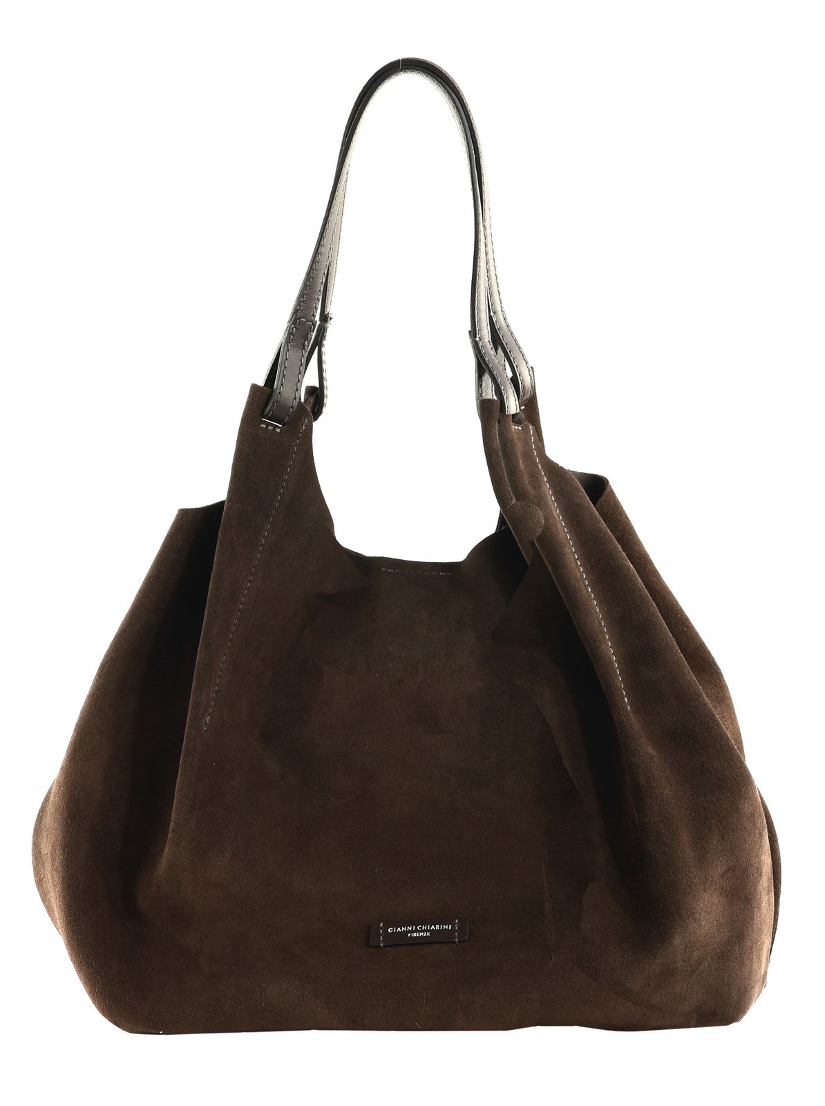 GIANNI CHIARINI Dua Shopping Bag Moka GIANNI CHIARINI Dua Shopping Bag Moka
