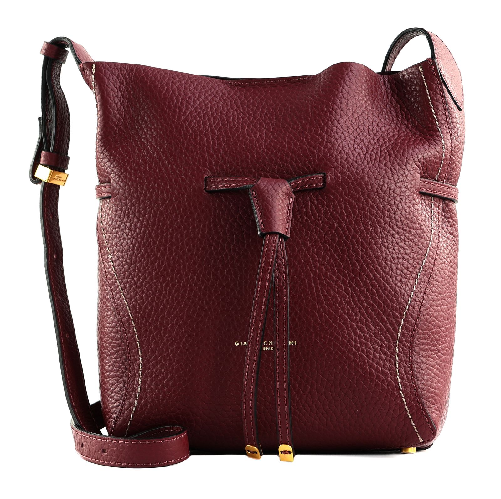 GIANNI CHIARINI Sienna Crossbody Bag Antique Ruby
