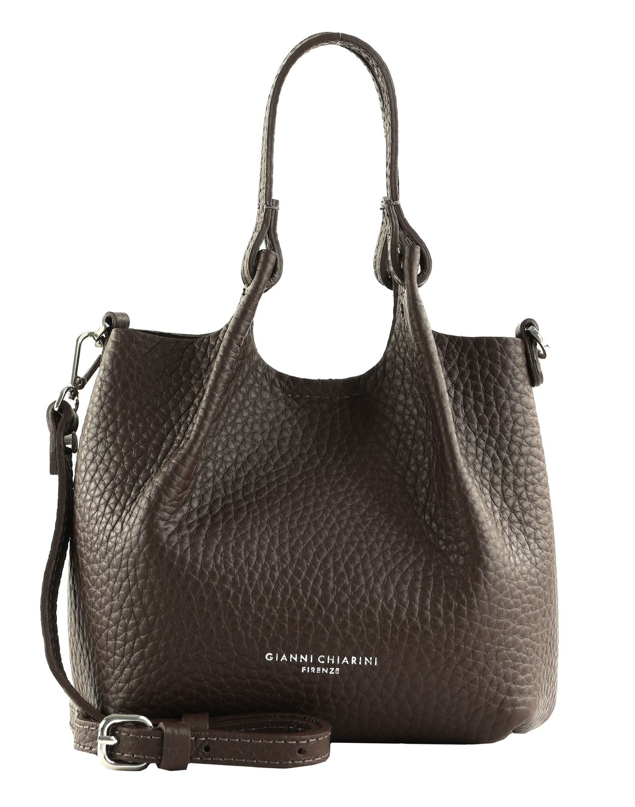 GIANNI CHIARINI Dua Handbag Espresso