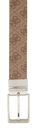 GUESS Milano Adjustable & Reversible Belt H35 W105 Beige / Brown - shortenable
