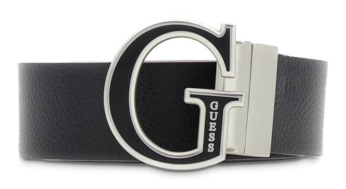GUESS Adjustable & Reversible Belt H35 W105 Black - shortenable
