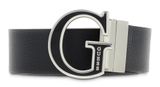 GUESS Adjustable & Reversible Belt H35 W95 Black - shortenable