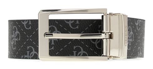 GUESS Milano Adjustable & Reversible Belt H35 W95 Dark Black - shortenable GUESS Milano Adjustable & Reversible Belt H35 W95 Dark Black - shortenable