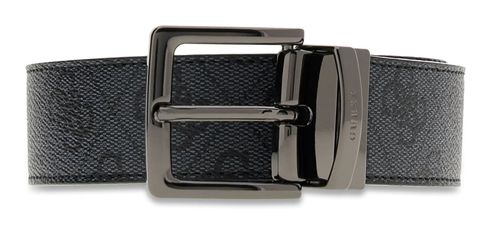 GUESS Milano Adjustable & Reversible Belt H35 W95 Coal - shortenable