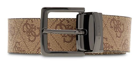 GUESS Milano Adjustable & Reversible Belt H35 W95 Beige / Brown - shortenable