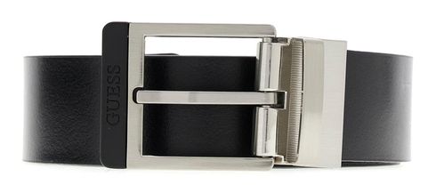 GUESS Adjustable & Reversible Belt H35 W95 Black - shortenable